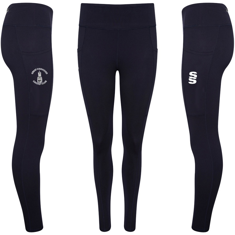 great Harwood cc Performance Full Length Leggings : Navy