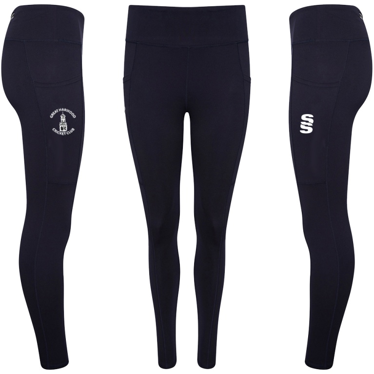 great Harwood cc Performance Full Length Leggings : Navy