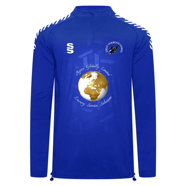 Great Harwood Hawks - Impact 1/4 Zip Performance Top