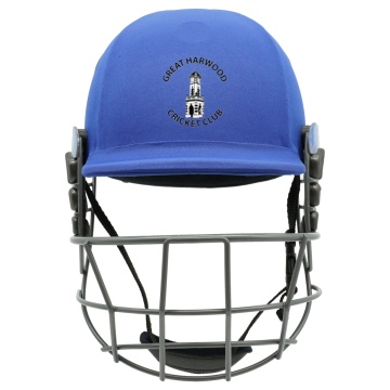 Great Harwood CC - Forma Cricket Helmet - Little Master - Titanium Grill - Royal