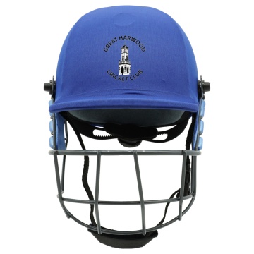 Great Harwood CC - Forma Cricket Helmet - Pro SRS - Steel Grill - Royal